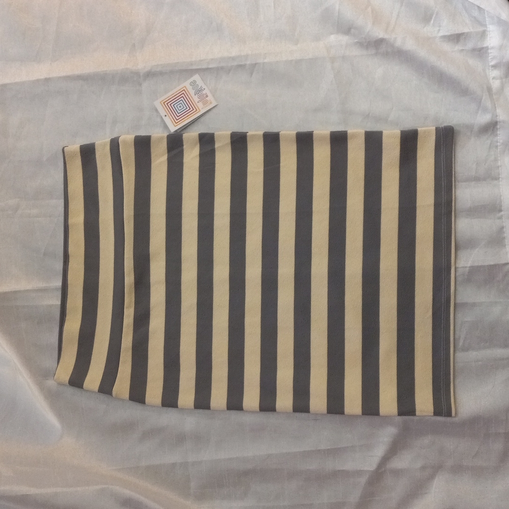 LulaRoe striped Cassie skirt